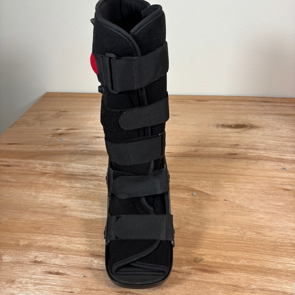 Air Cam Walker Fracture Boot Tall Medical Orthopedic Walking Shoe Black XL - Picture 4 of 7
